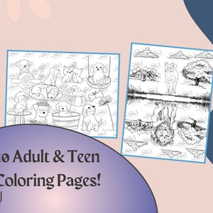 PRINTABLE Adult & Teen Coloring Pages - Colored Pencil Coloring Pages ...