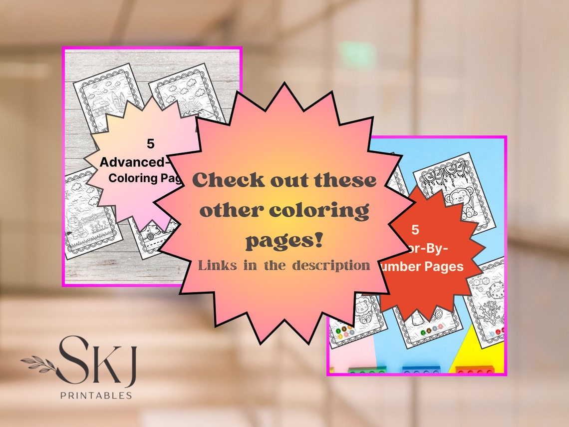 PRINTABLE Adult & Teen Coloring Pages Colored Pencil Coloring Pages ...