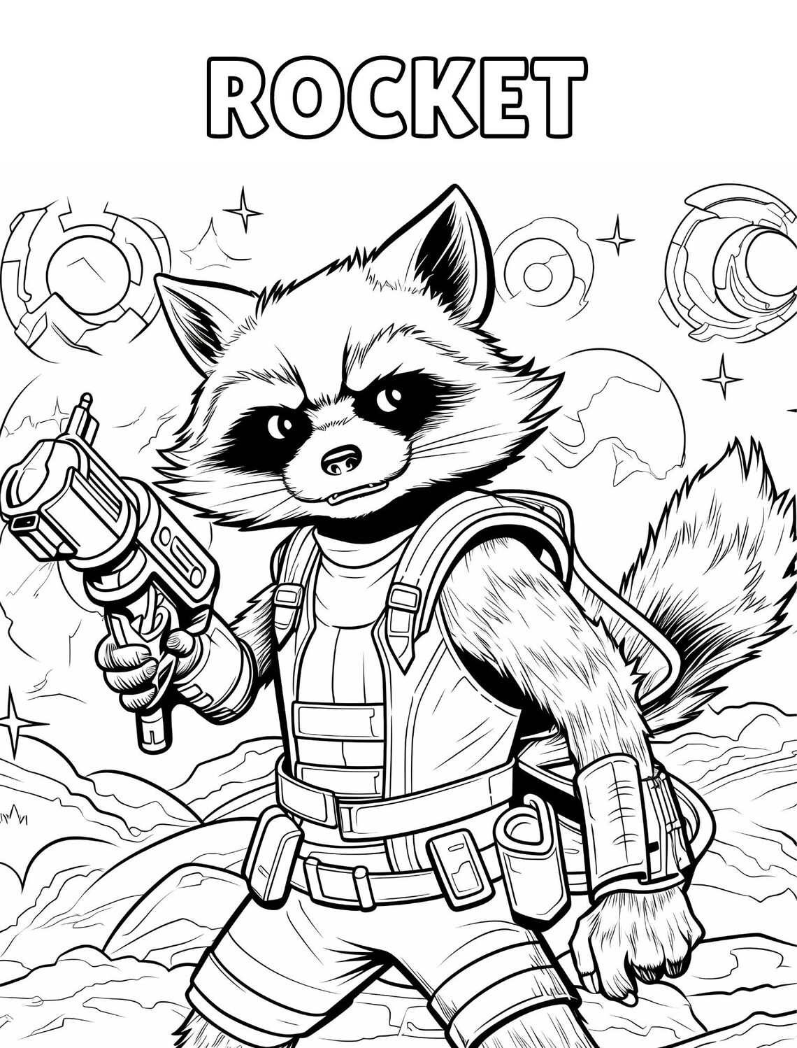 Coloring Superheroes Book, Printable Coloring Book, Printable PDF ...