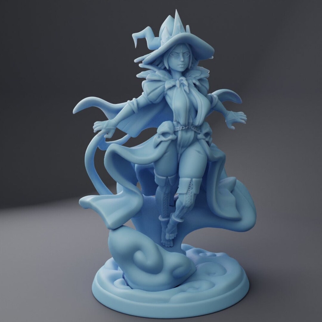 Mini Female Female Miniature | 3D Printed Figure | 3D Print Miniature | Tabletop ...