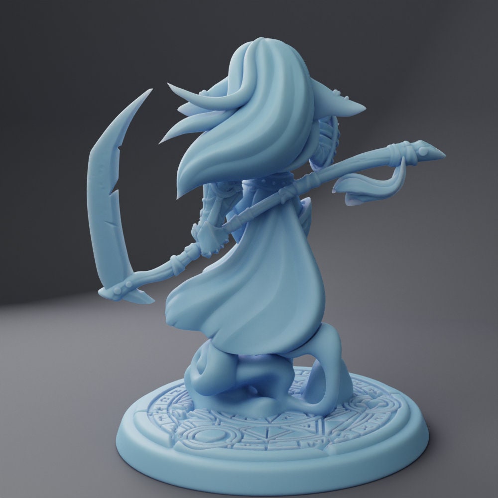 Necro Goblin 3D Printed Figure 3D Print Roleplay Games Twin Goddess
