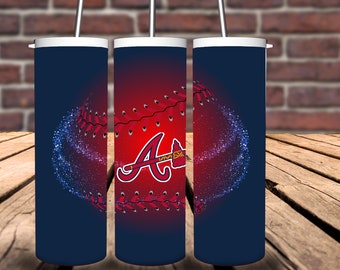 Atlanta Braves 20 0z Tumbler wrap