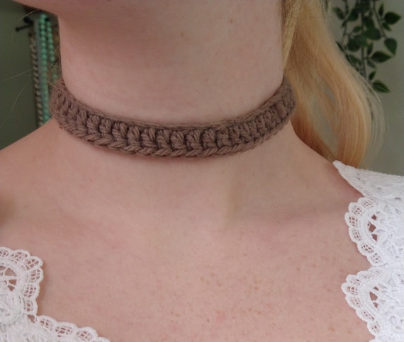 Easy Choker Crochet Pattern Etsy Canada