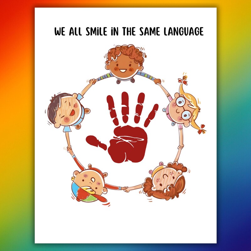Toddler Diversity Poster - Etsy