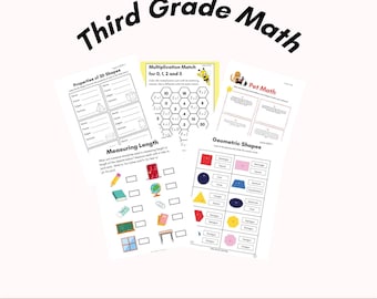 Plan de estudios de matemáticas de tercer grado