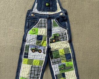 Mono acolchado de retazos John Deere