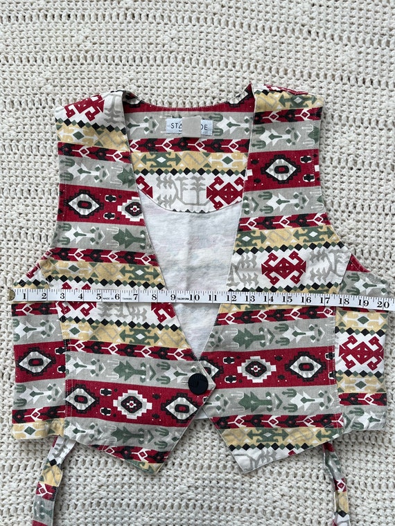 Aztec western Stampede Vest - image 8