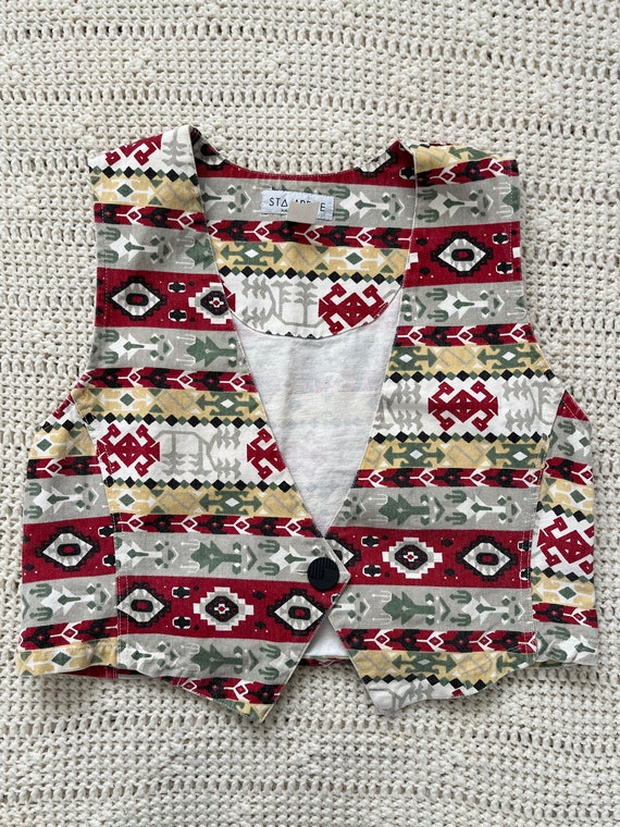 Aztec western Stampede Vest - image 1