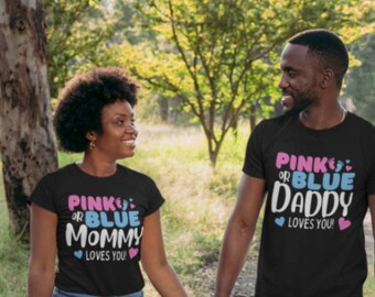 Género Revelar PNG mamá y papá te aman guardián del género