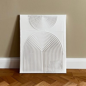 Tela per quadri strutturata | Incolla la struttura dell&#39;immagine | Immagine spatola | Struttura murale | Arte della trama | Immagine in gesso