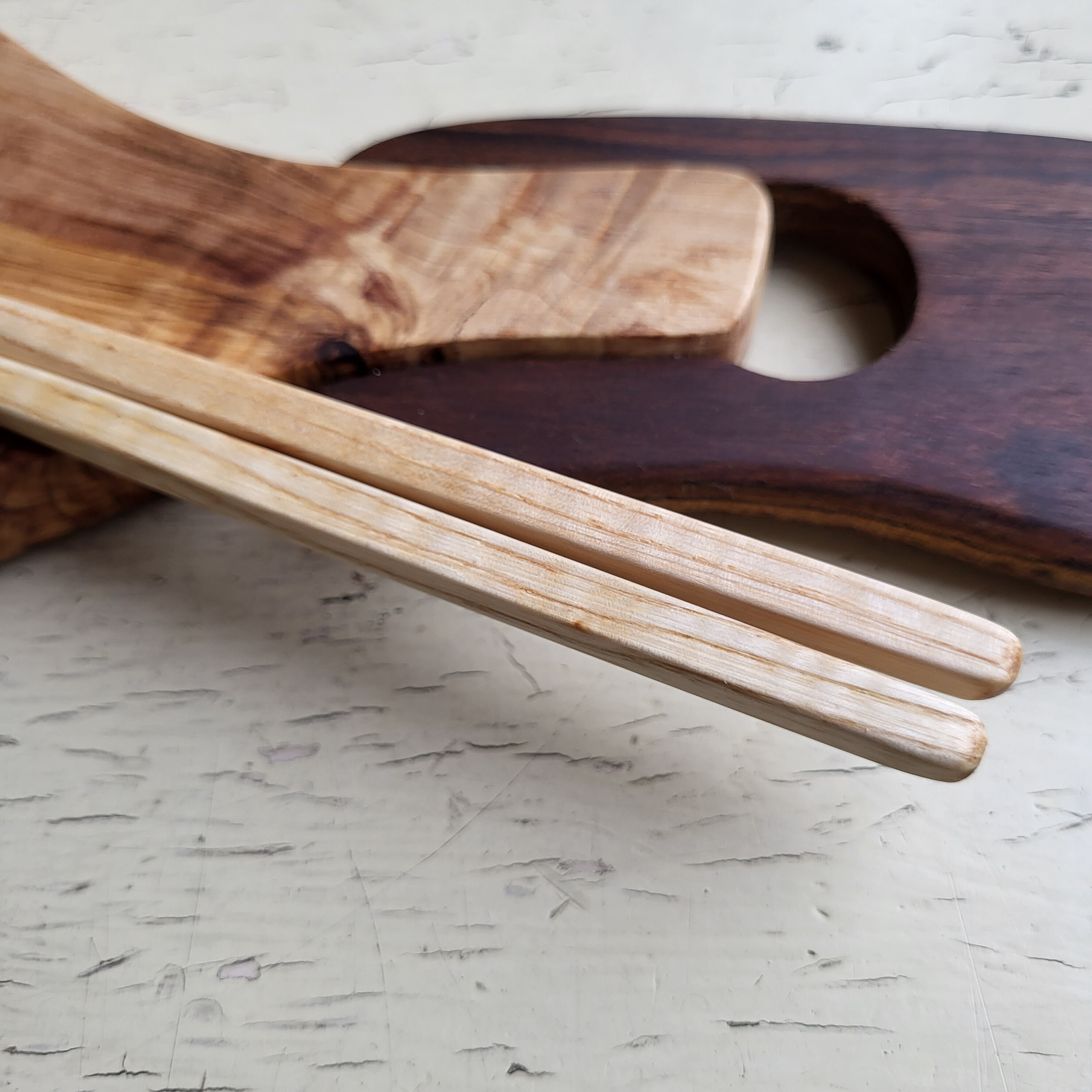 White Wooden Chopsticks Mountain Ash Chopsticks White Chopsticks