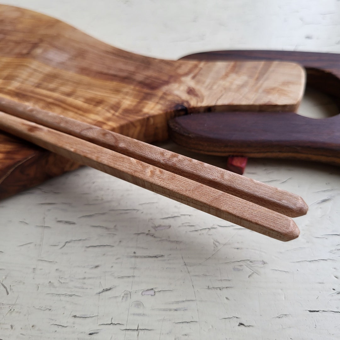 Birdseye Maple Chopsticks Etsy