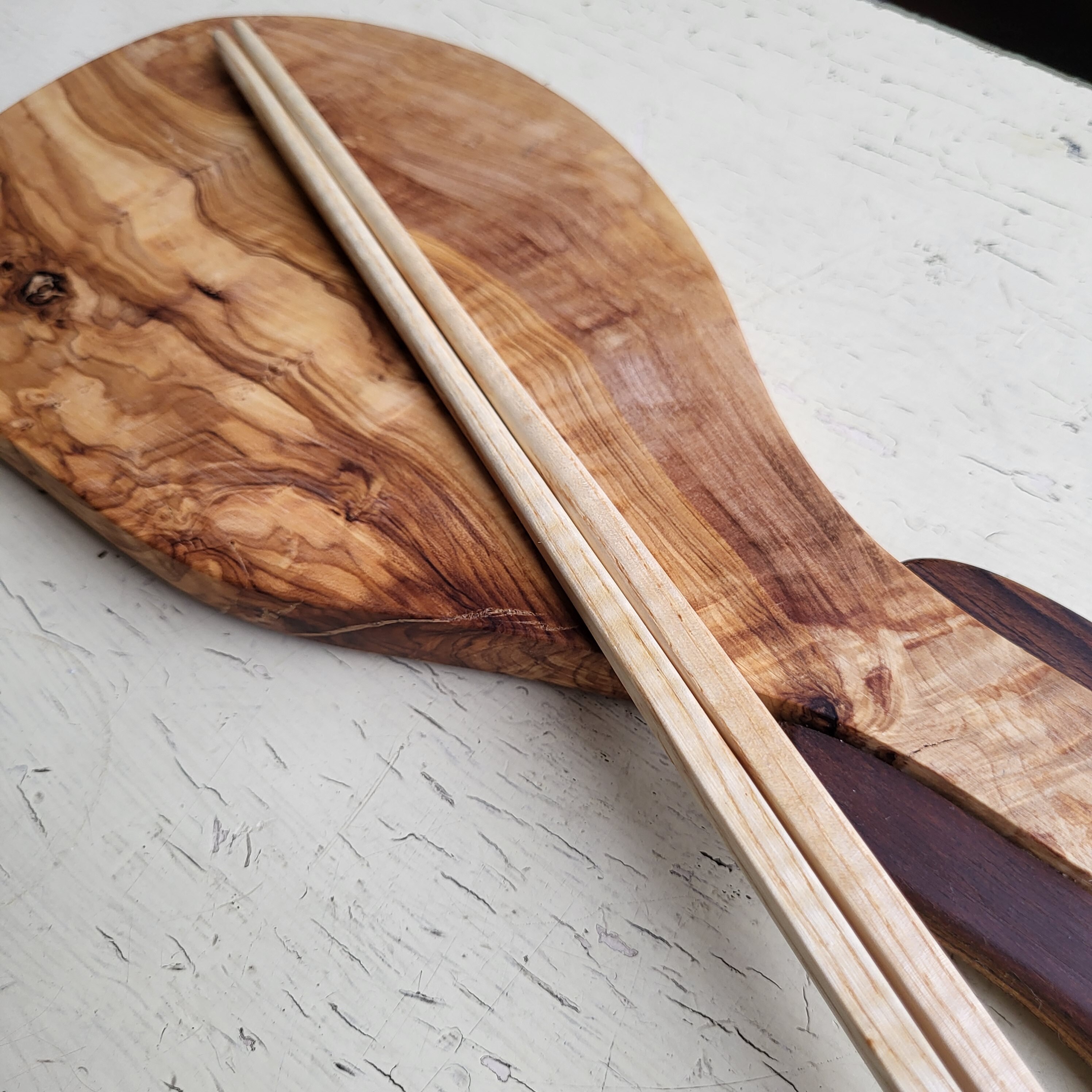 White Wooden Chopsticks Mountain Ash Chopsticks White Chopsticks