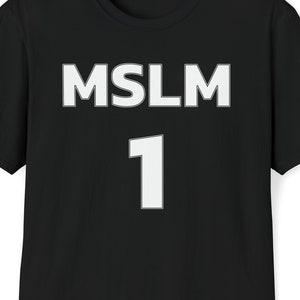 Muslim Identity Shirt - Muslim Letter Shirt - Islamic Streetwear - Cool Muslim Shirt - Islamic Muslim Tee - Muslim Gift Tee - Islamic Shirt