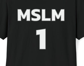 Muslim Identity Shirt - Muslim Letter Shirt - Islamic Streetwear - Cool Muslim Shirt - Islamic Muslim Tee - Muslim Gift Tee - Islamic Shirt
