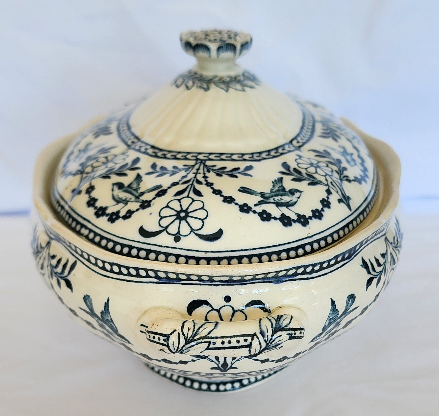 Vintage Tureen Wedgwood Raphael Pattern Etruria England 1885 Etsy
