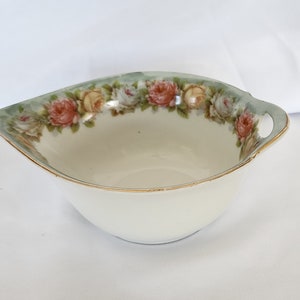 PM Bavaria Hand Painted Porcelain teardrop dish
