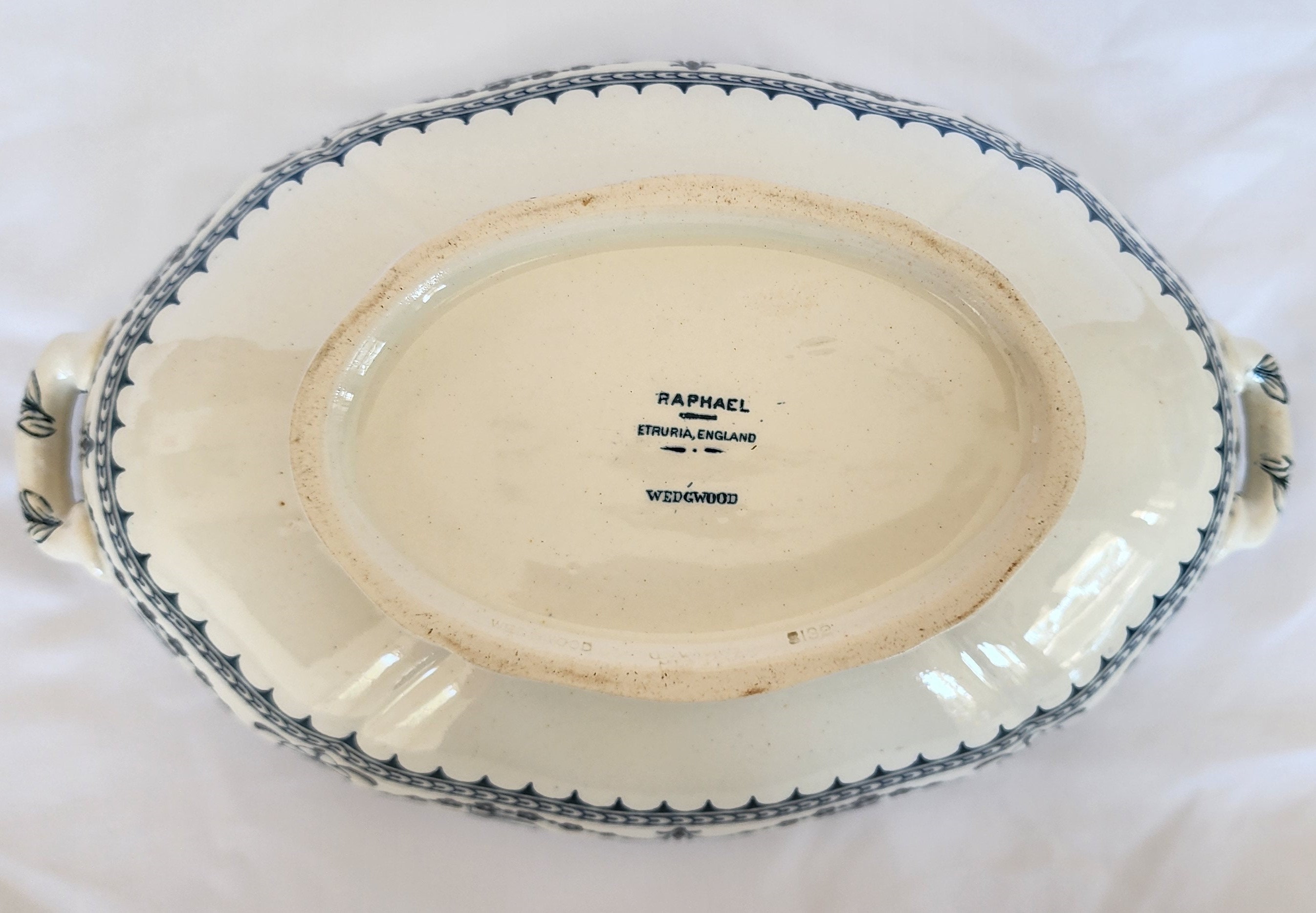 Vintage Tureen Wedgwood Raphael Pattern Etruria England 1885 Etsy
