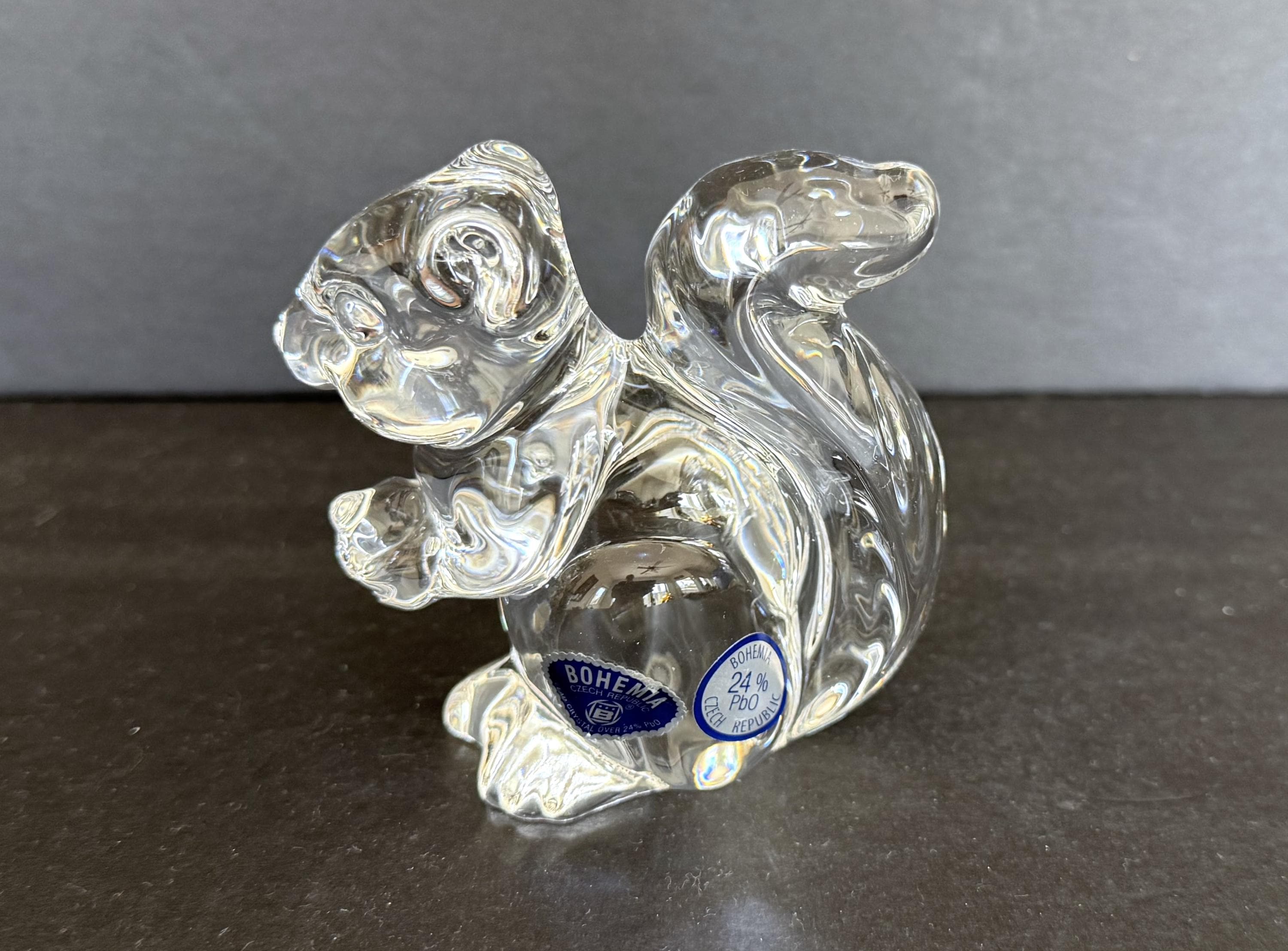 Bohemia crystal figurine - Etsy 日本