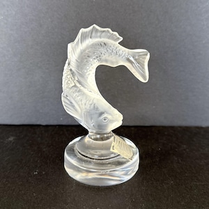 Lalique Crystal Fish - Etsy Canada
