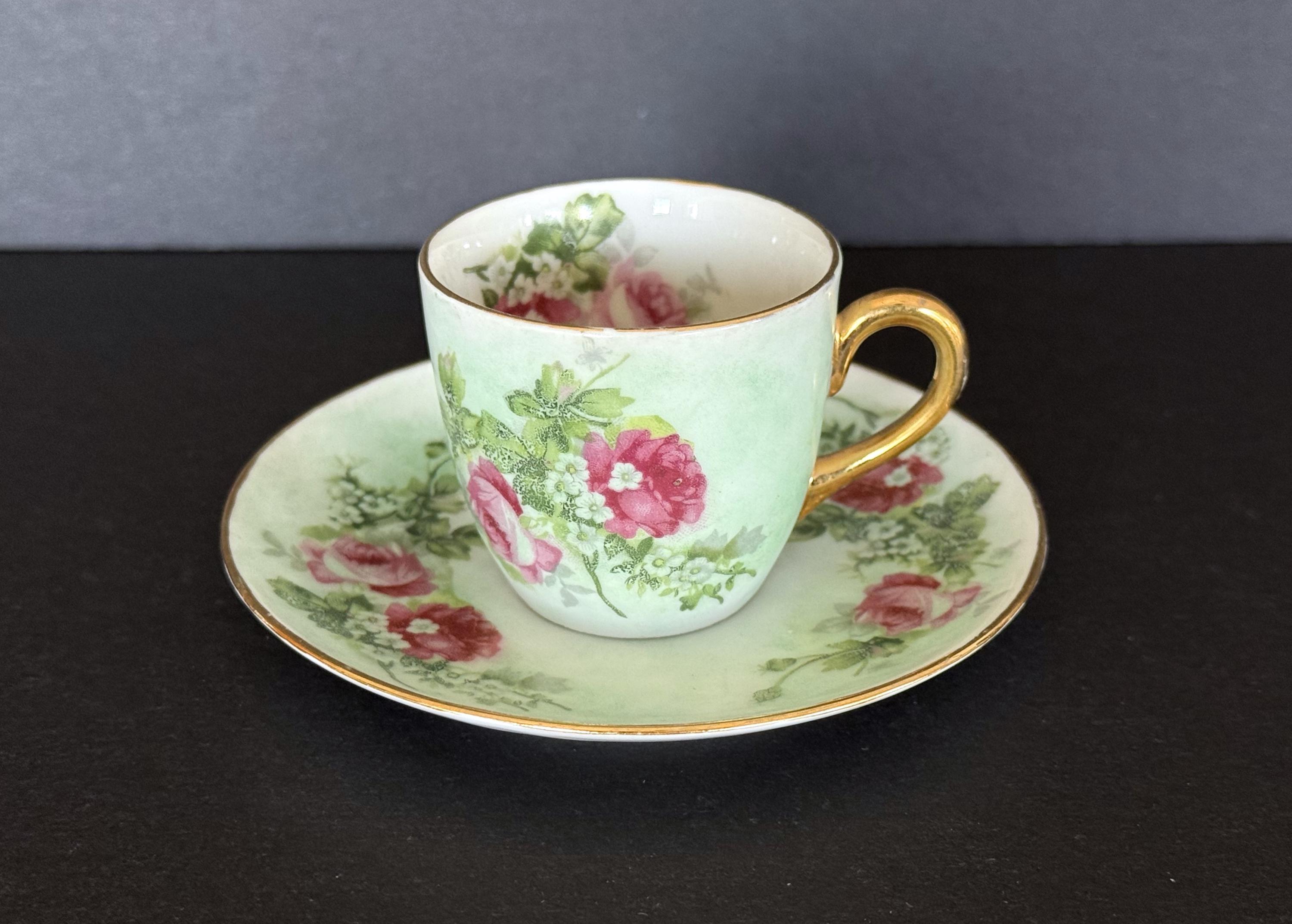 ヴィンテージ　グロリアファイン　ポーセリン　ババリア　ハンドワーク　陶器 ヴィンテージ グロリアファイン ポーセリン ババリア ハンド