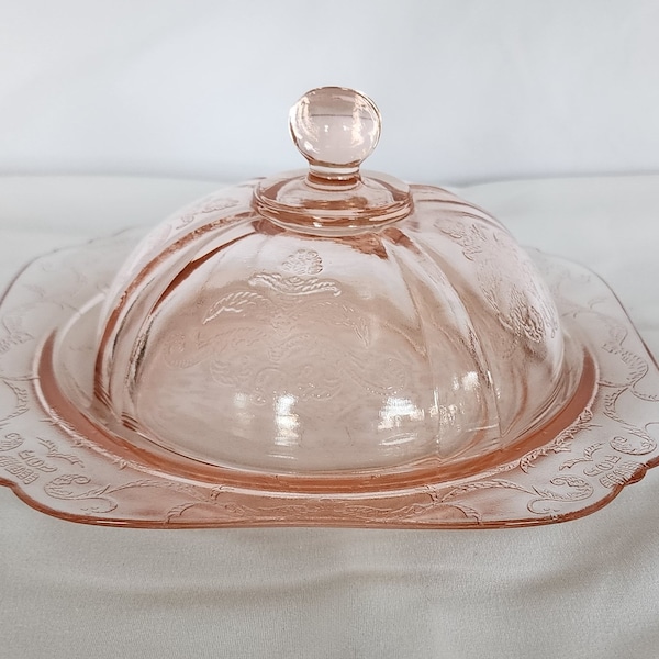 Glass Butter Dish Etsy