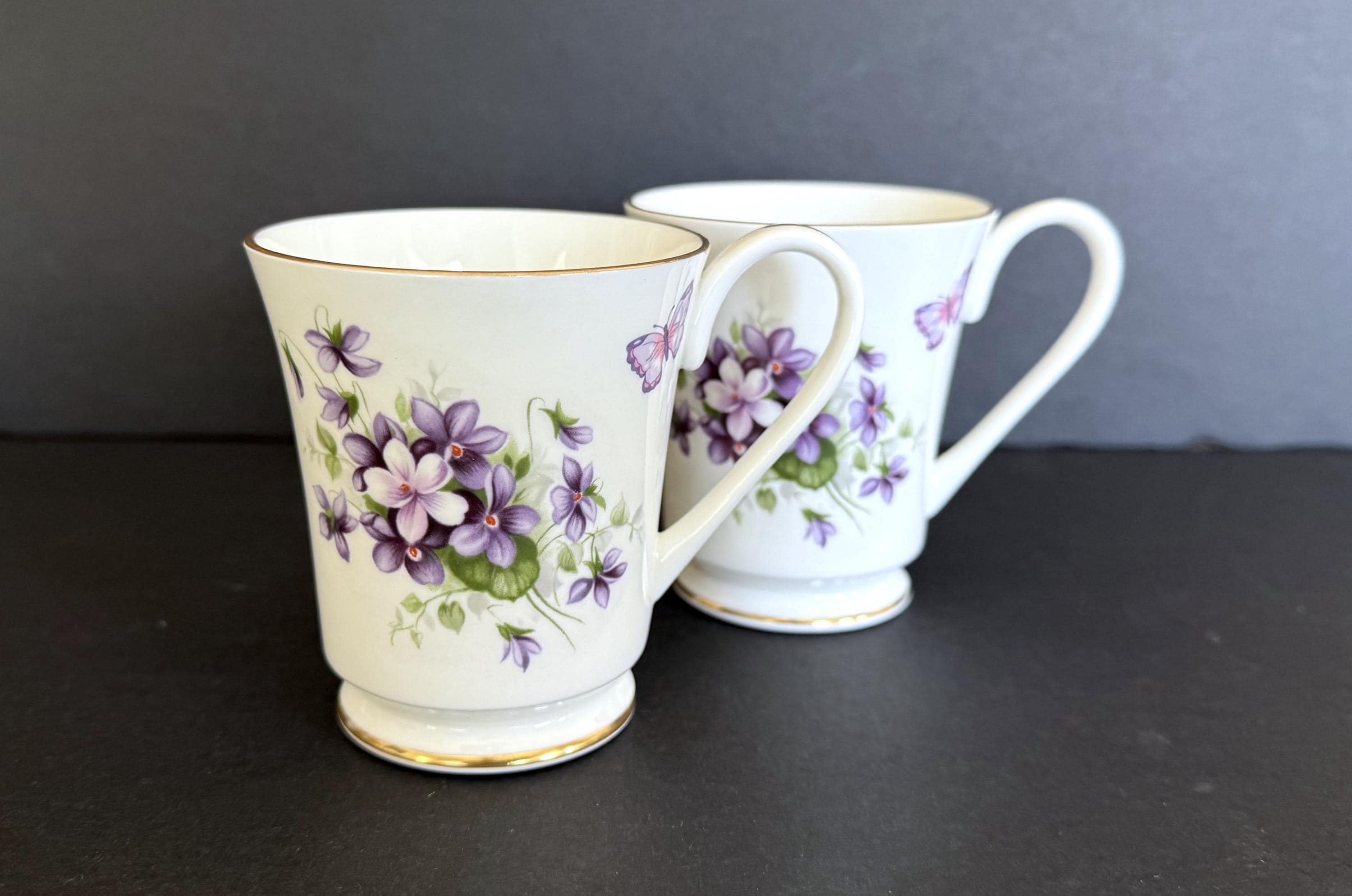 Aynsley Violets - Etsy