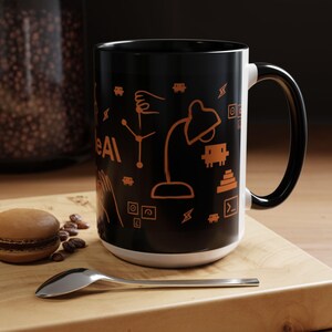 Claude Code Mug: AI Developer Command Cheat Sheet Coffee Cup image 10