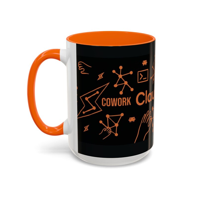 Claude Code Mug: AI Developer Command Cheat Sheet Coffee Cup image 14