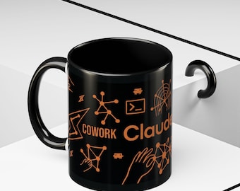 Claude Code Mug: AI Developer Command Cheat Sheet Coffee Cup