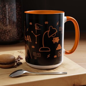 Claude Code Mug: AI Developer Command Cheat Sheet Coffee Cup image 15