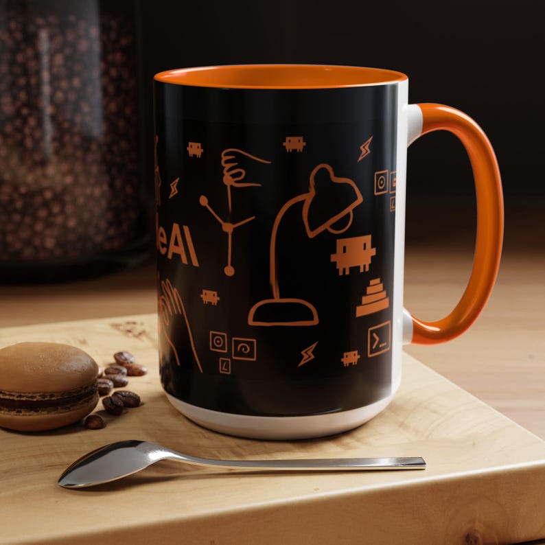 Claude Code Mug: AI Developer Command Cheat Sheet Coffee Cup image 15