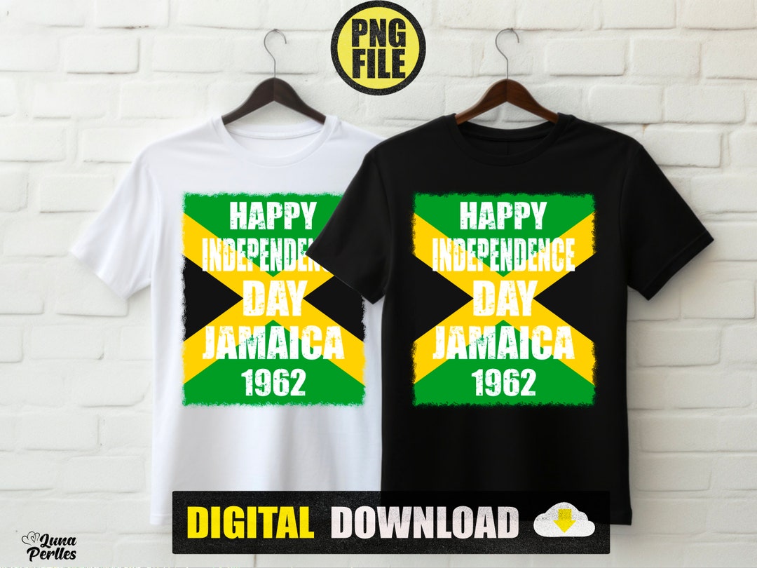 Happy Independence Day Jamaica 2024 Celebration Jamaican PNG Design - Etsy