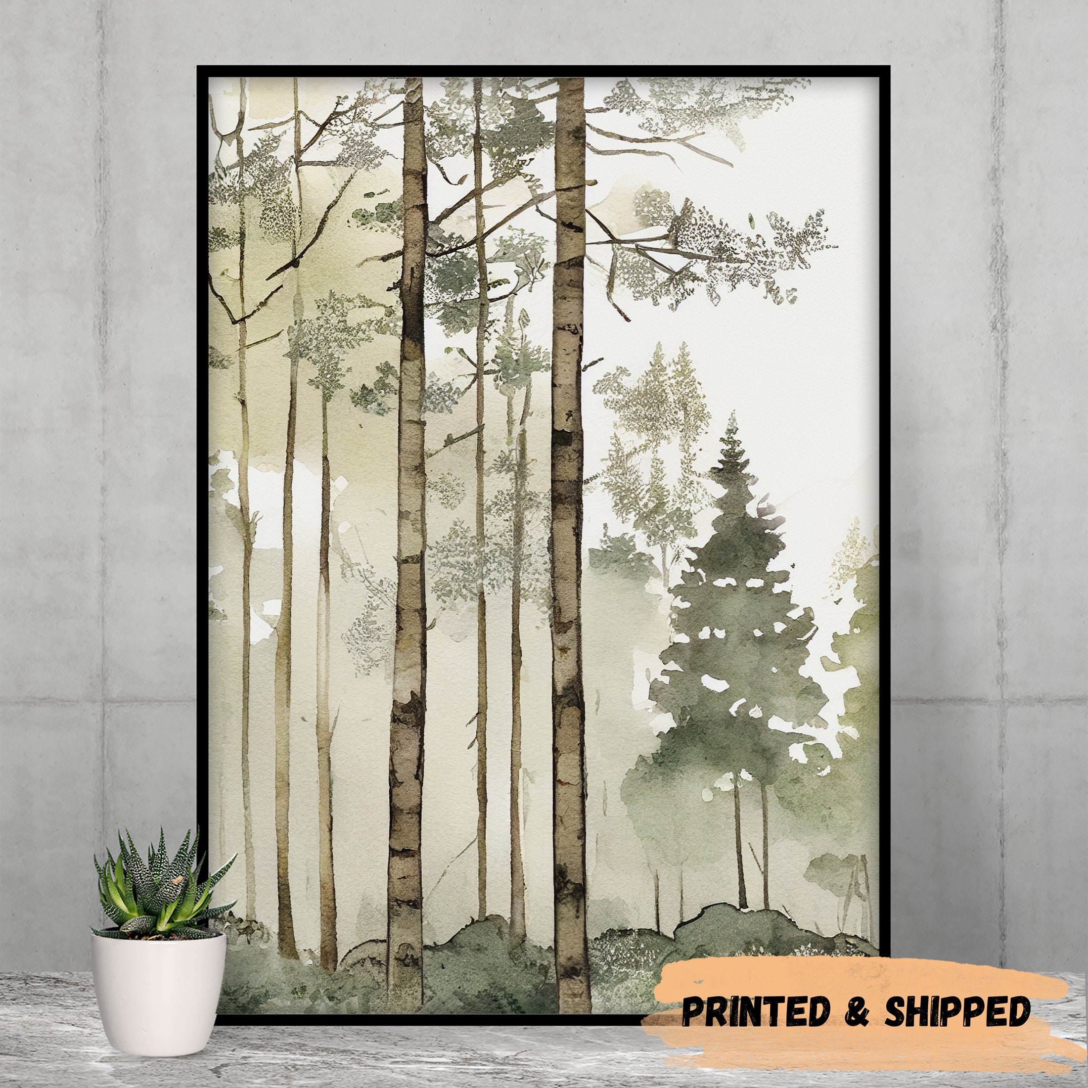 Adventure Awaits Nursery Decor Prints, Set of 3, Nursery Wall Art, Tree ...
