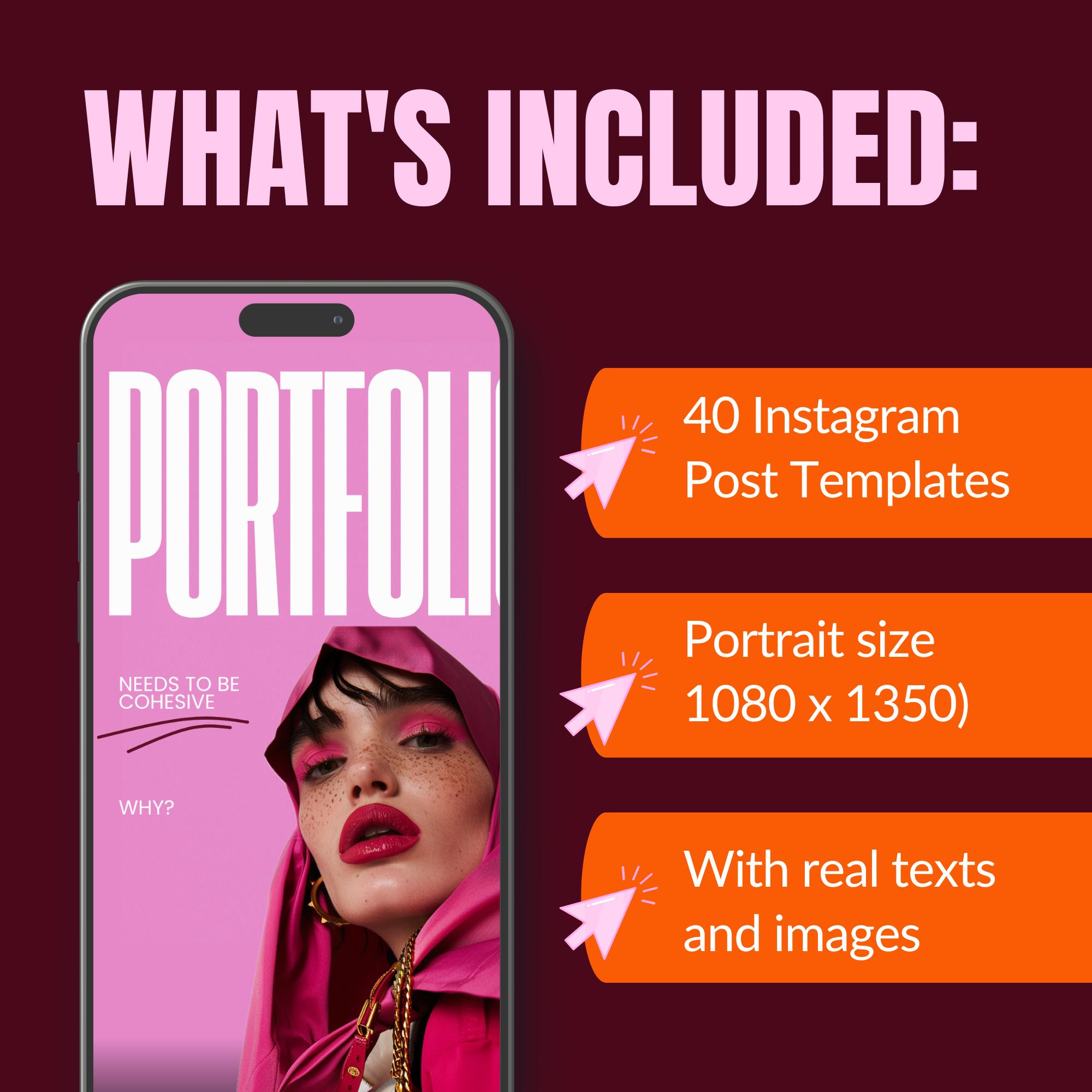 Bold Instagram Templates | Editable Canva Posts for Social Media ...