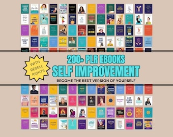 Mindset Mastery Bundle | 200+ PLR & MRR Self-Help Courses | Personal Growth, Confidence Building, Life Transformation, Resell Rights