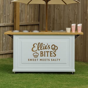 Charcuterie mobile cart