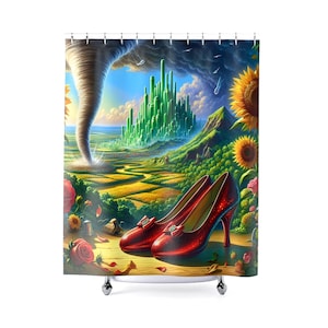 Wicked / Wizard of Oz Shower Curtain