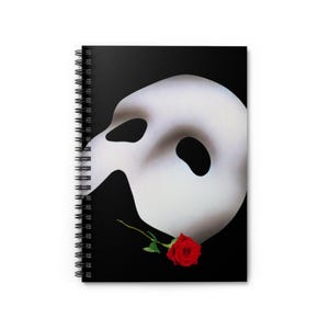 Cuaderno espiral de El Fantasma de la Ópera