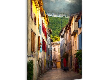 Saint-Antonin Noble Val Photo Print: French Countryside Morning Light