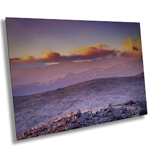 Joshua Tree Sunrise Photography Print: California National Park Wall Art