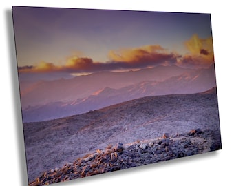 Joshua Tree Sunrise Photography Print: California National Park Wall Art