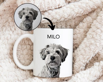 Custom Pet Mug Personalized Pet Mugs Custom Dog Mug Custom Cat Mug Pet Portrait Mug Dog Face Mug Pet Photo Mug Pet Memorial Mug Cat Dad Mug