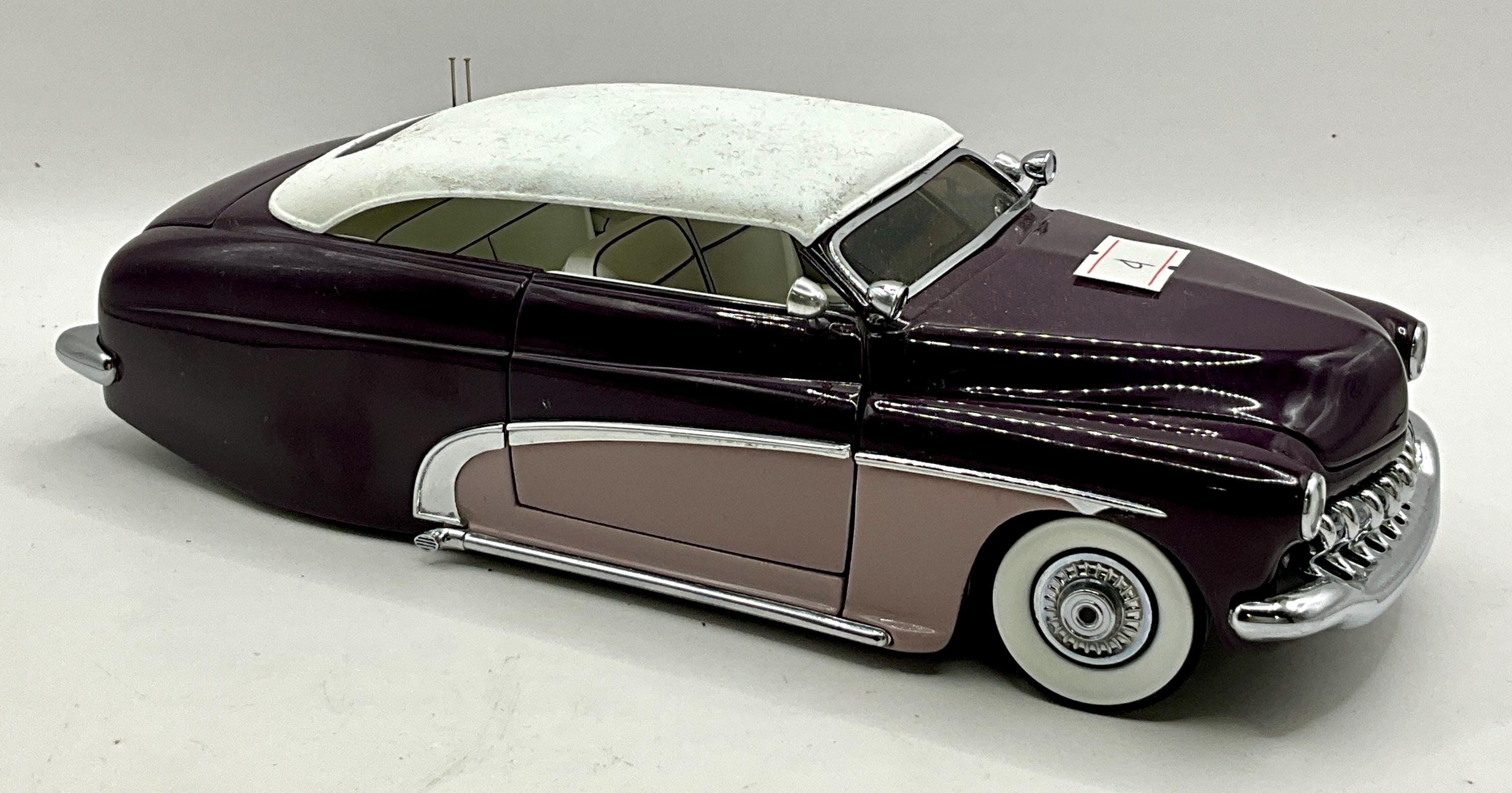 1950 Mercury Custom, Danbury Mint, 1/24 Scale Diecast Model Car #4