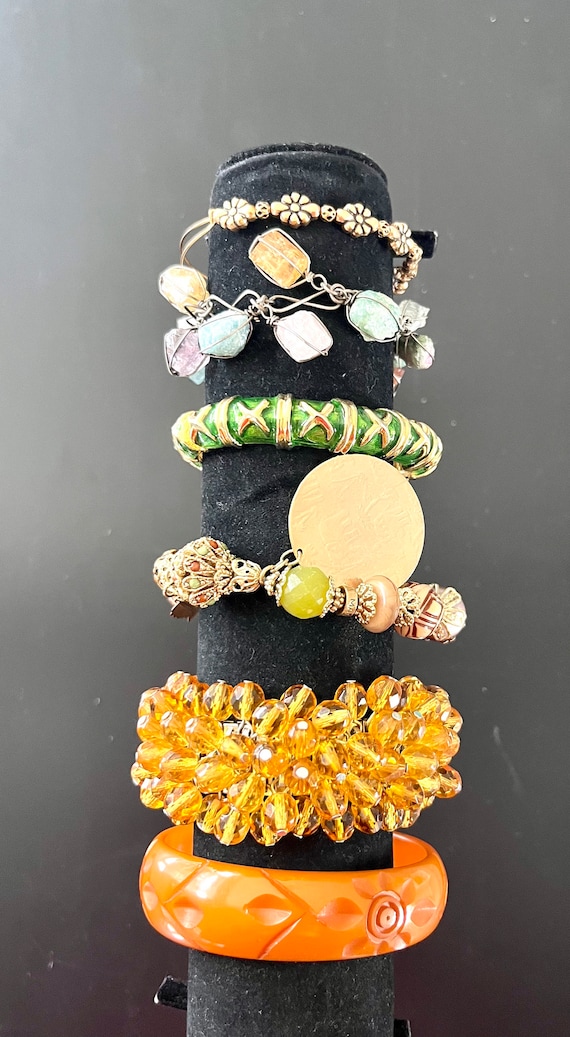 Vintage bracelets lot bundle Gem