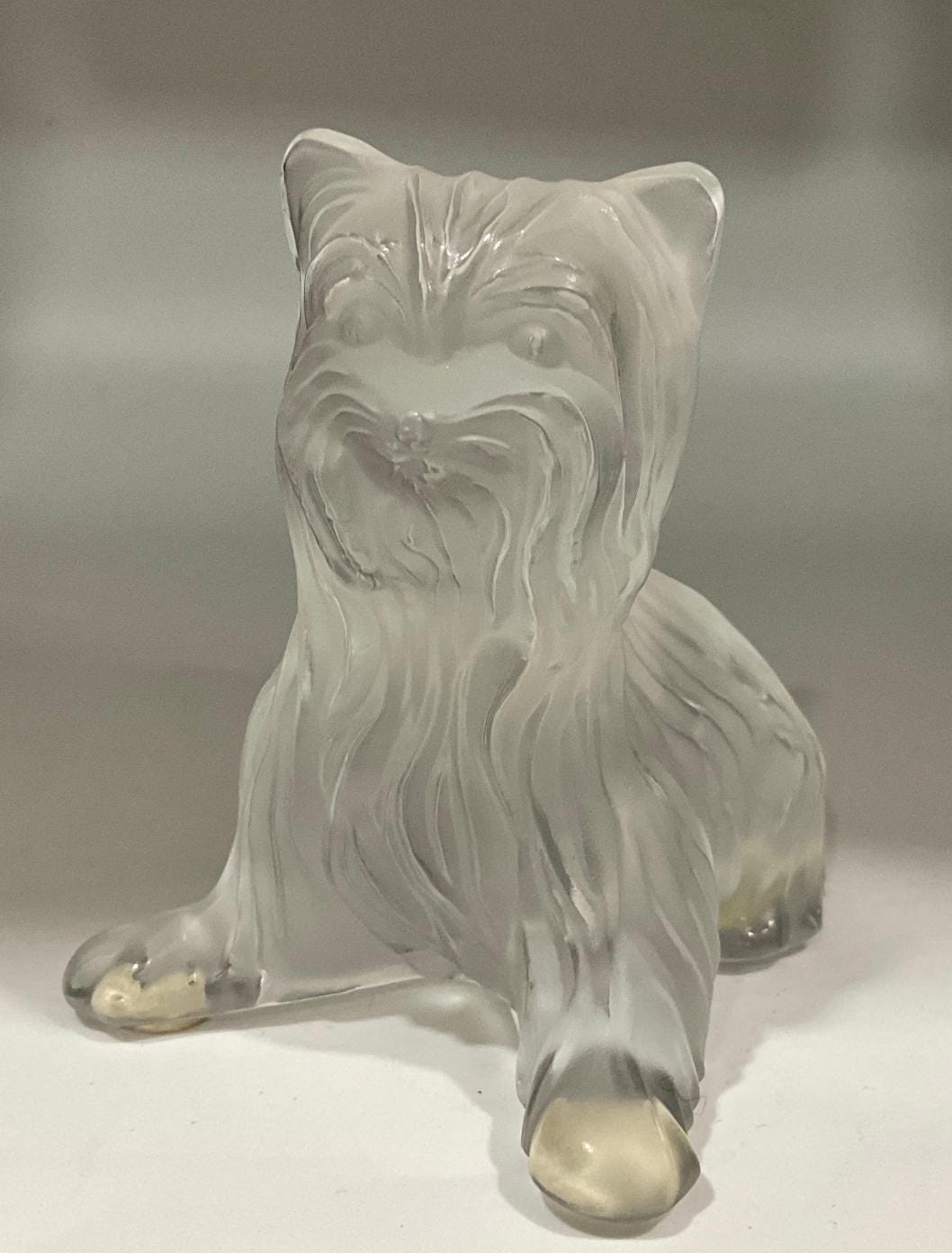 Crystal Yorkie Figurine - Etsy