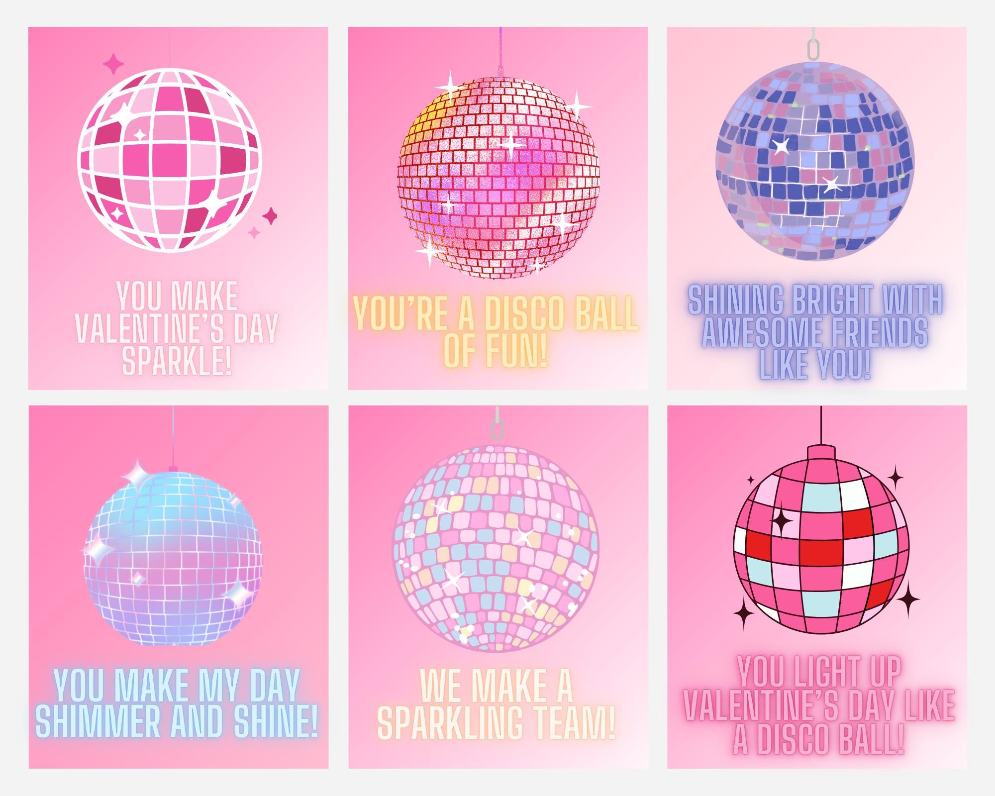 ディスコボールバレンタイン - Etsy 日本