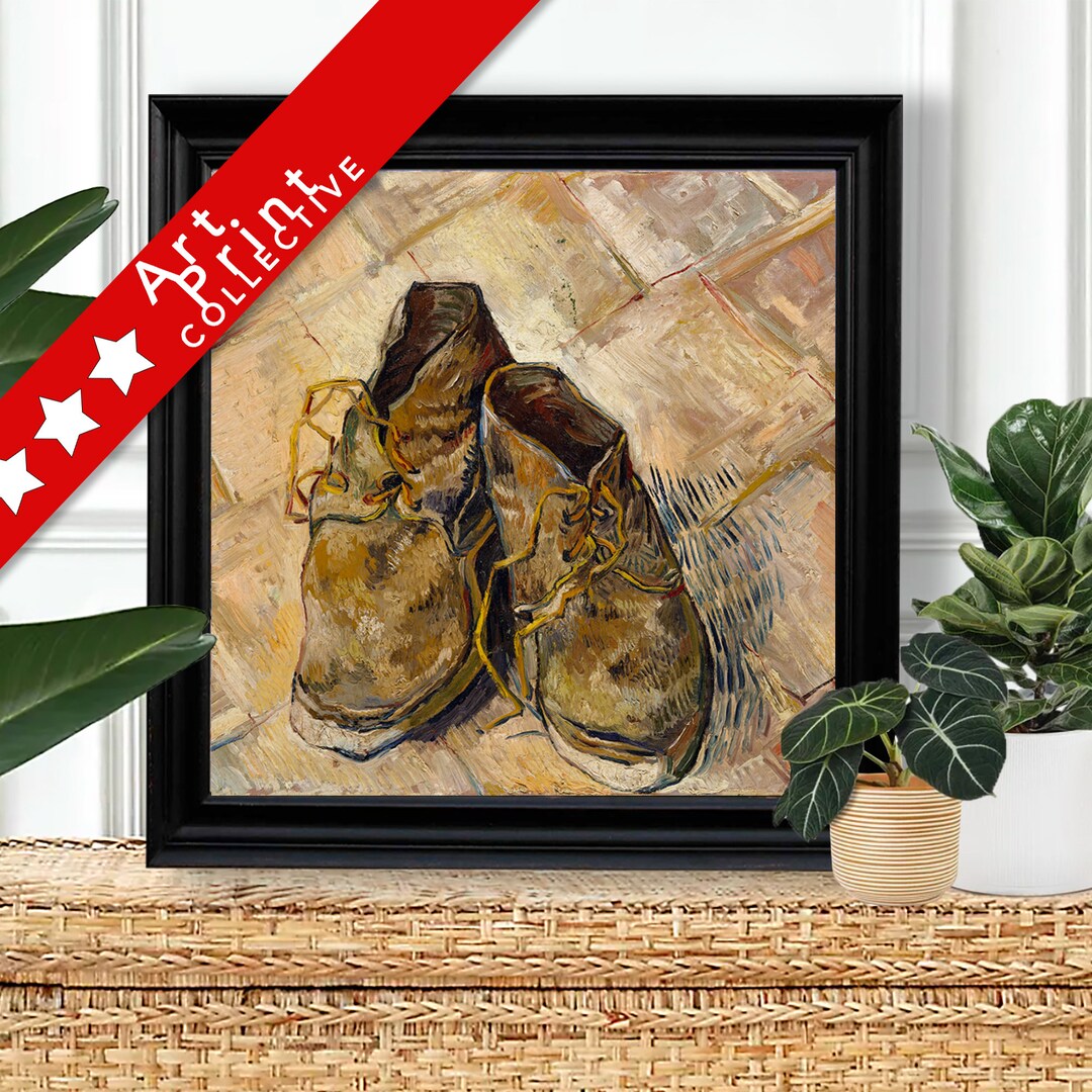 Vincent Van Gogh Shoes 1888 Museum Quality Matte Print Etsy