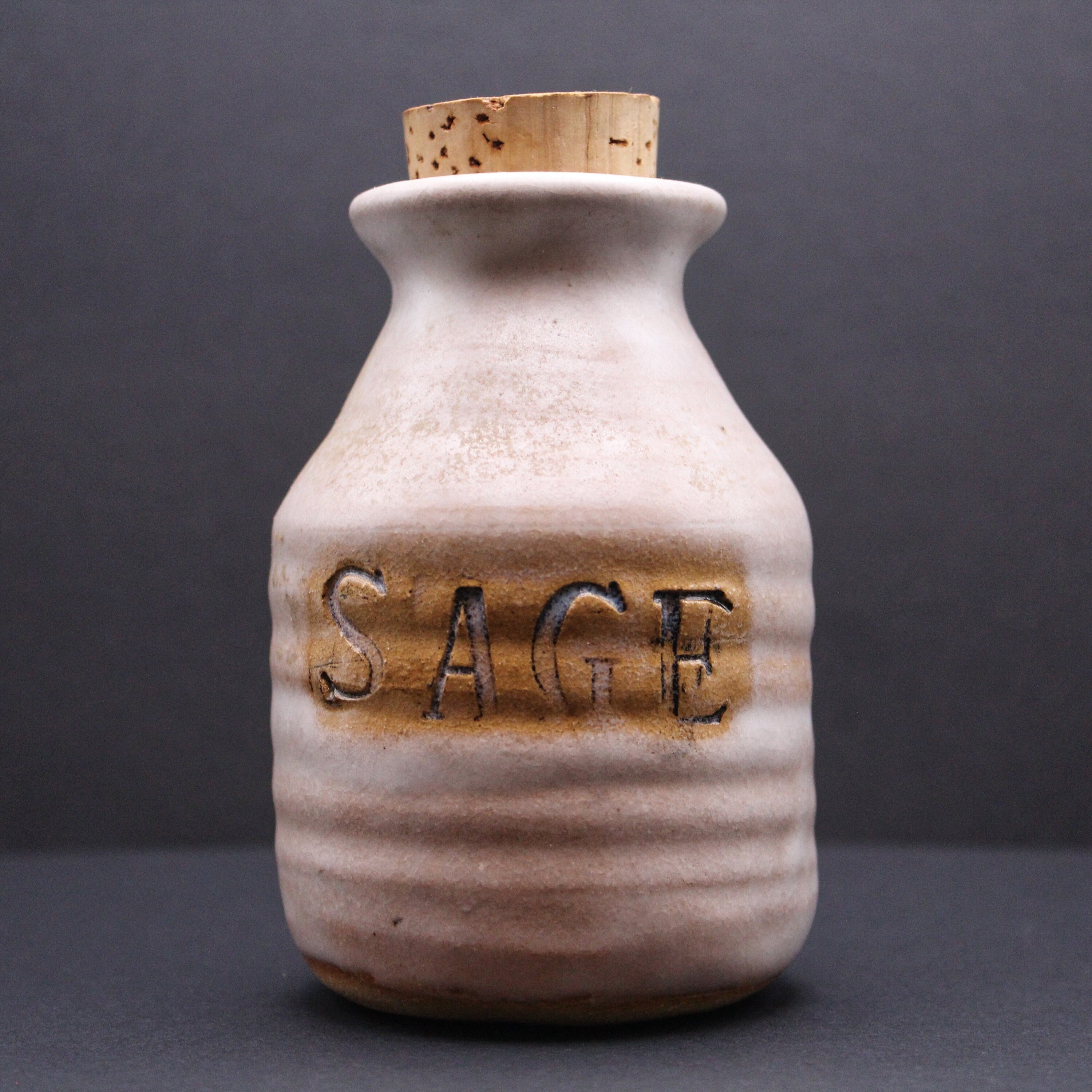 Stoneware Studio Pottery Stash Jar Stamped '75 Etsy