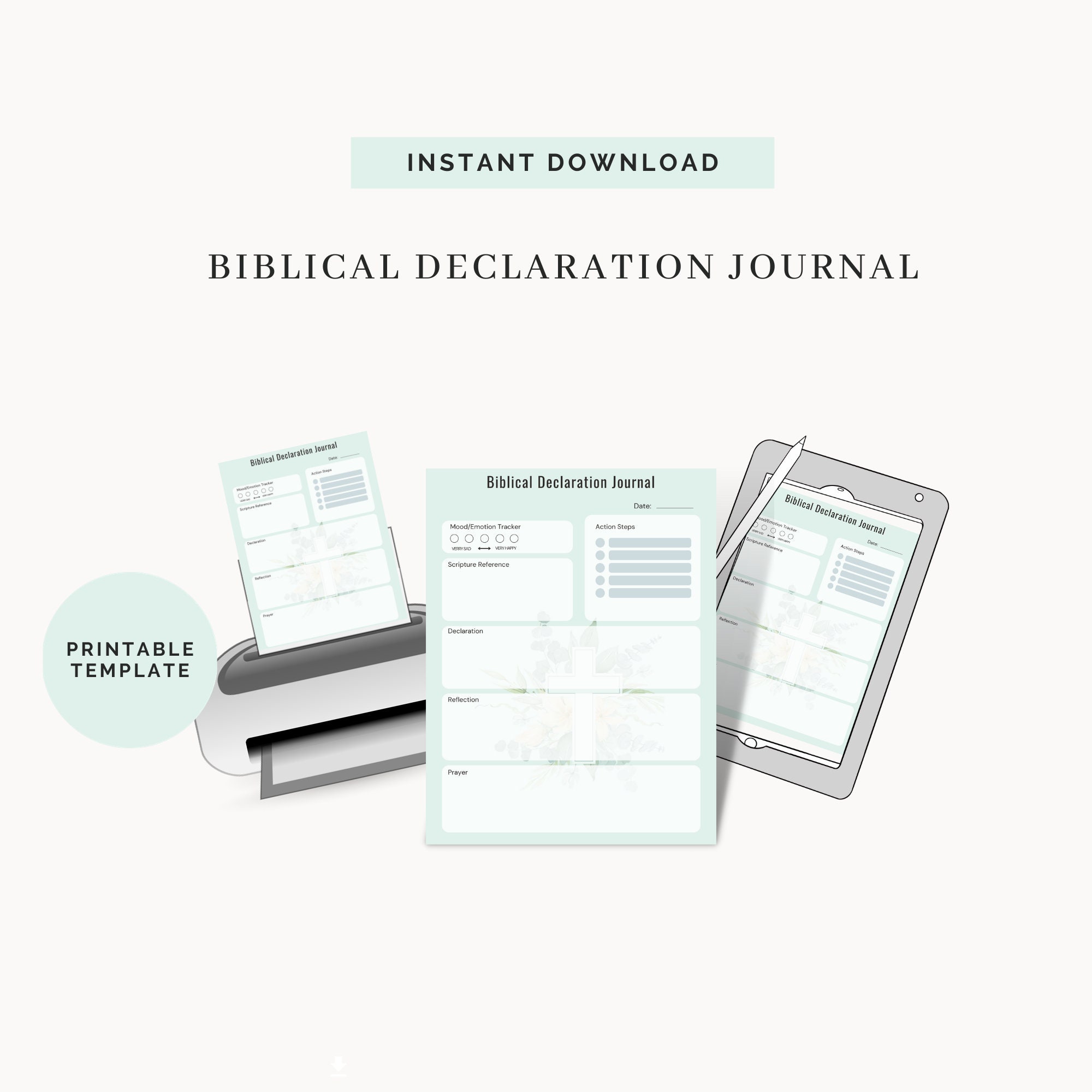 Biblical Declaration Journal - Etsy